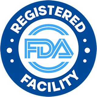Slimtonik manufacturing facility information badge